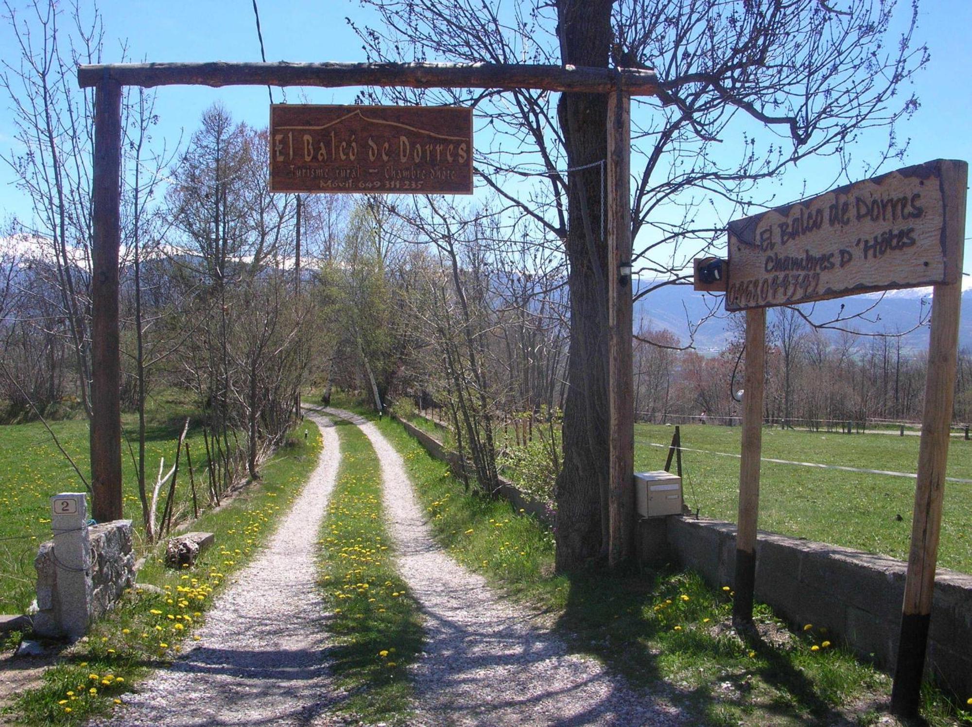 Bed and Breakfast El Balco De Dorres Esterno foto